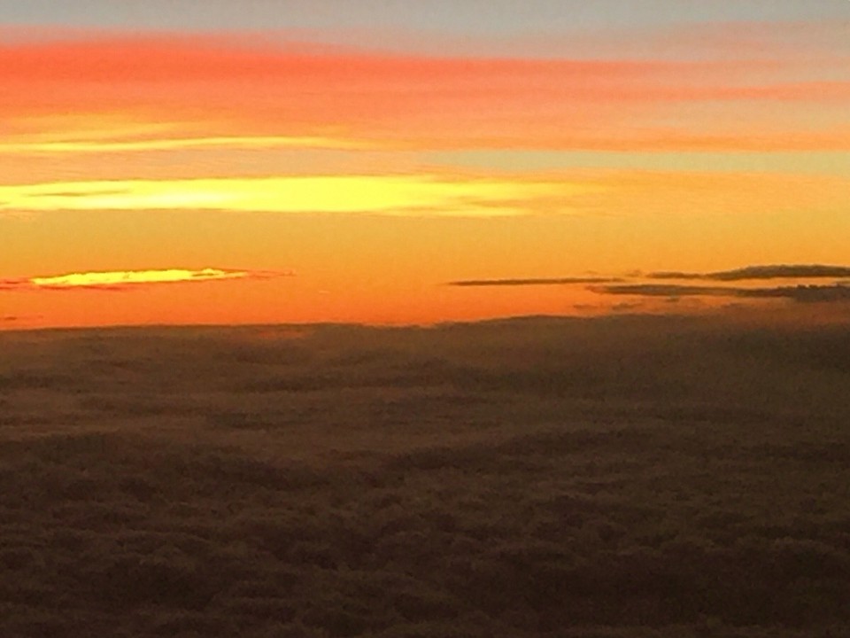 Namibia - Windhoek - Über den Wolken