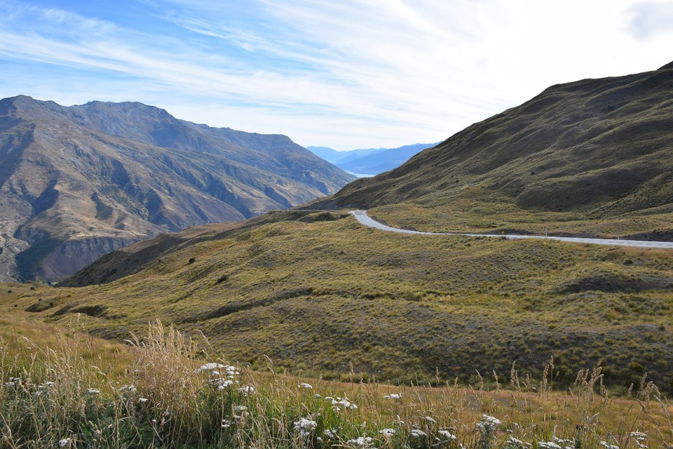 Neuseeland - Queenstown - Auf der Fahrt von Wanaka nach Queenstown