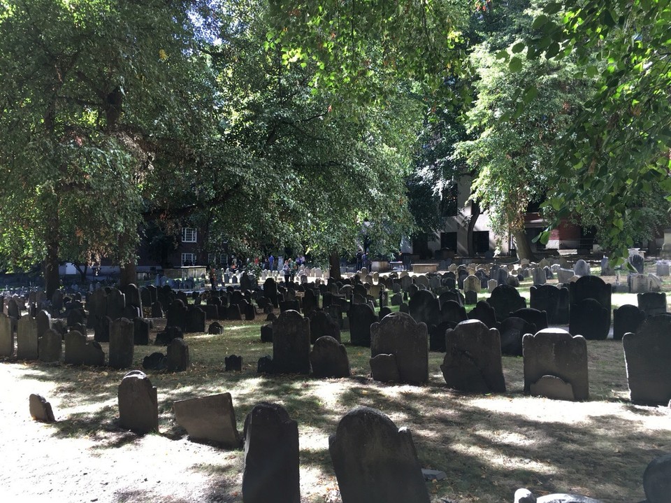  - Vereinigte Staaten, Boston - Friedhöfe sind hier ein bisschen anders als zuhause 