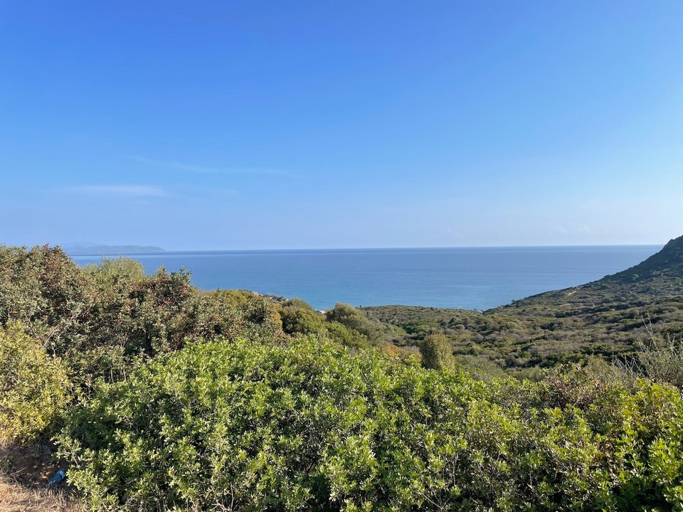 Italien - Muravera - Letzter Blick zur Bucht dann geht’s weiter 
