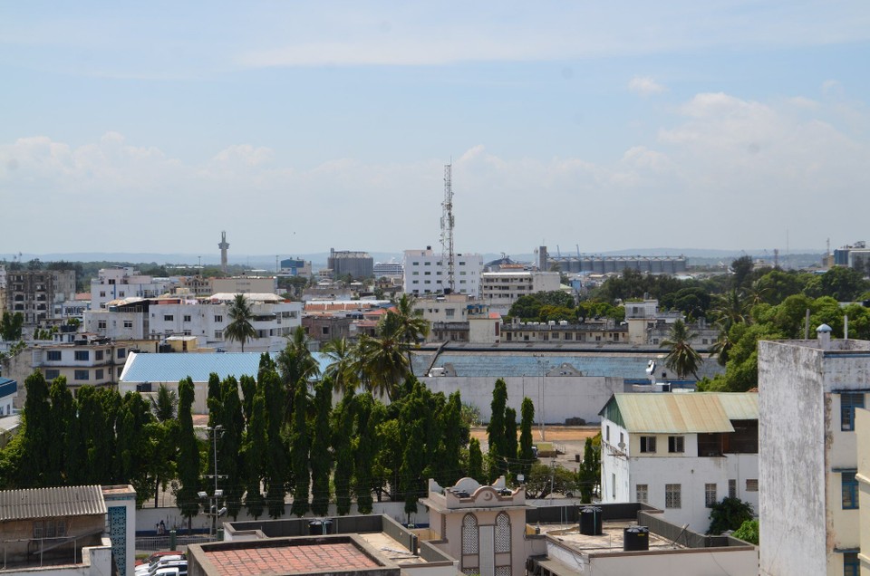 Kenia - Mombasa - Vue iwer Mombasa