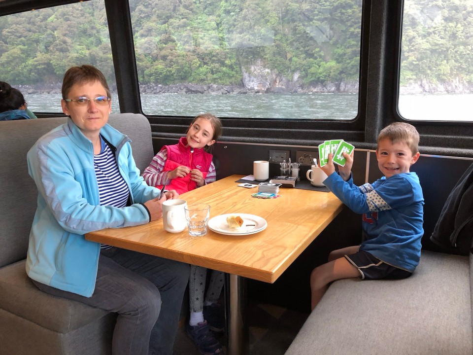 Neuseeland - Milford Sound - Spiel- und Zvieripause