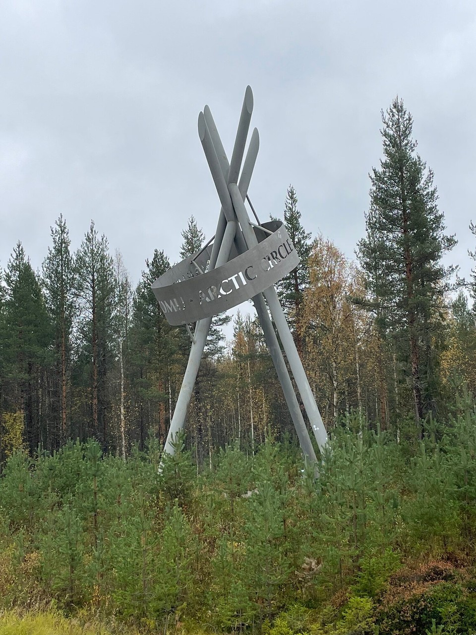 Finnland - Rukatunturi - Da sind wir wieder: südlich vom Polarkreis 