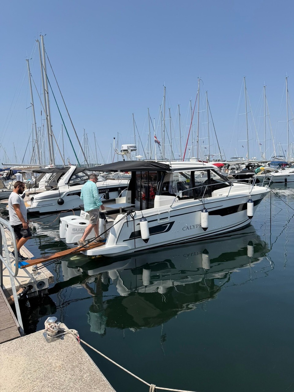 Kroatien - Biograd na Moru - Übernahme unseres Bootes