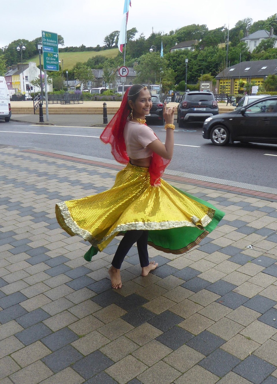 Ireland - Bantry - There was also an ‘international’ festival in the square.  