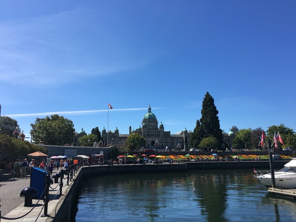 Kanada - Victoria - Ich denke die Hafengegend hat mir fast am besten gefallen in Victoria
