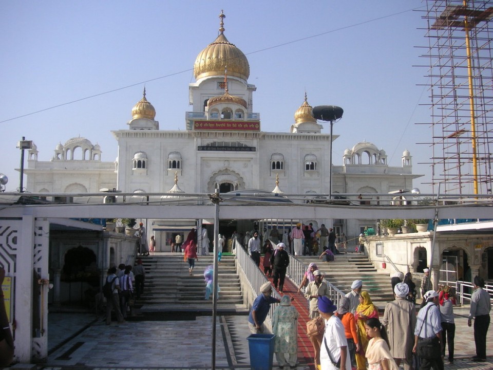 Indien - Neu Delhi - Ein Sikhs Tempel in New Delhi