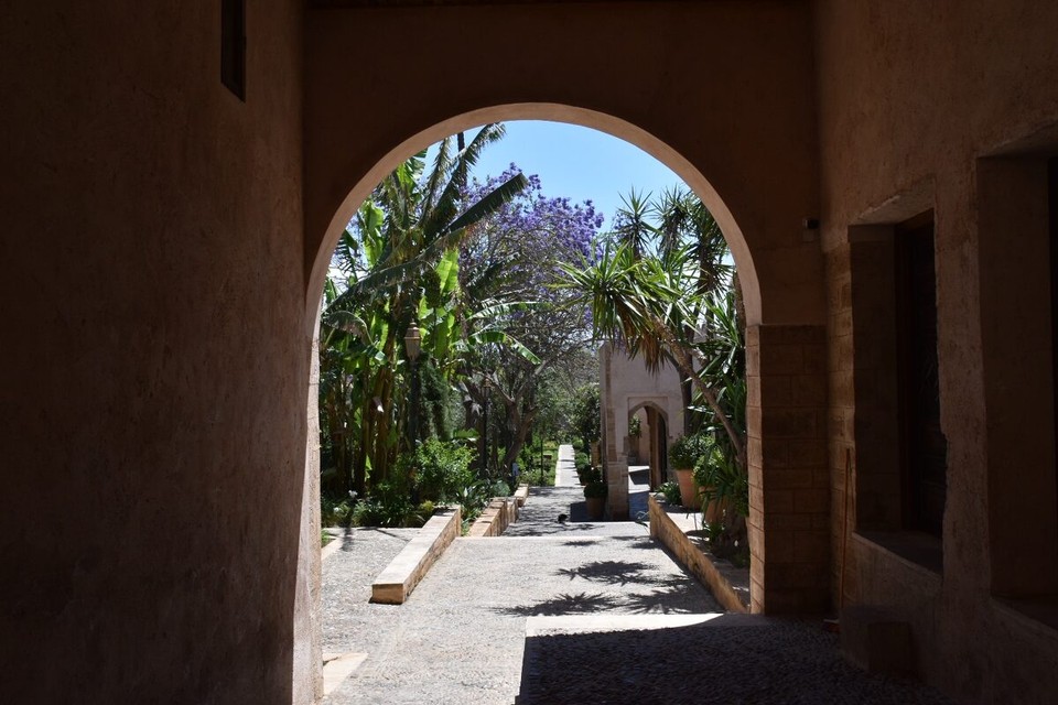 Marokko - Rabat - Der Andalusische Garten befindet sich zusammen mit dem Museum in einem Palast, der in den späten 1670er Jahren erbaut wurde. Der Garten selbst wurde von den Franzosen während der Besatzungszeit angelegt.