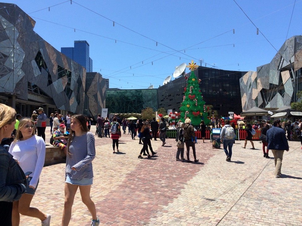Australien - Melbourne - Weihnachtsstimmung?