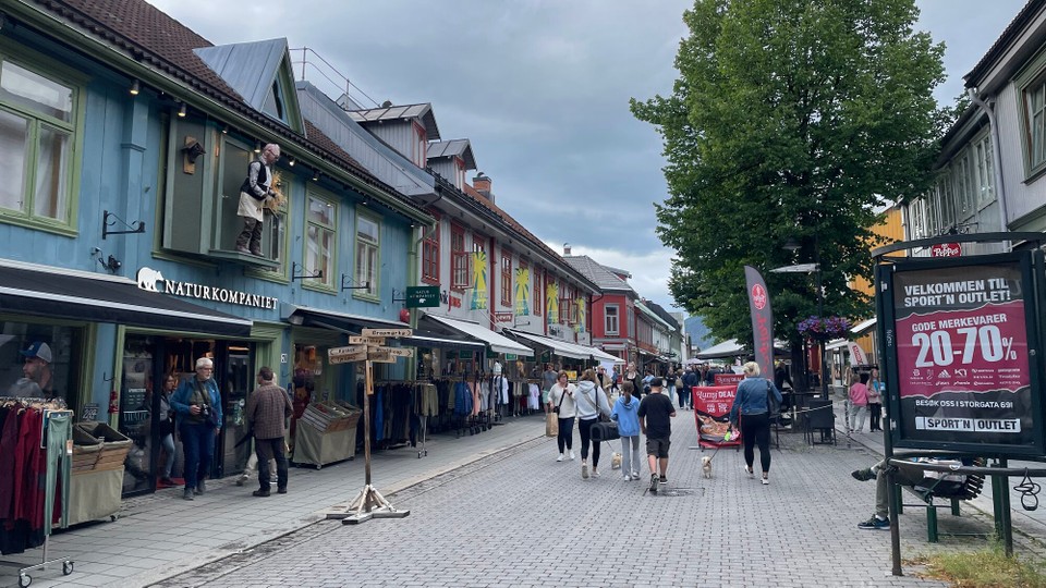 Norwegen - Lillehammer - Lillehammer Innenstadt