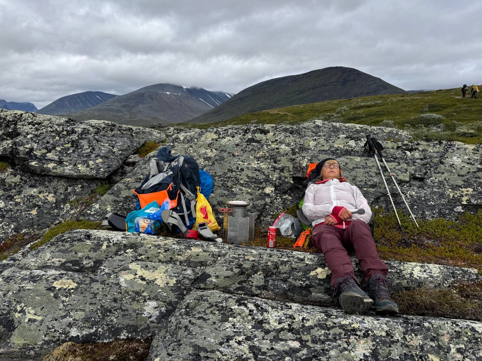 Schweden - Kiruna - Pause