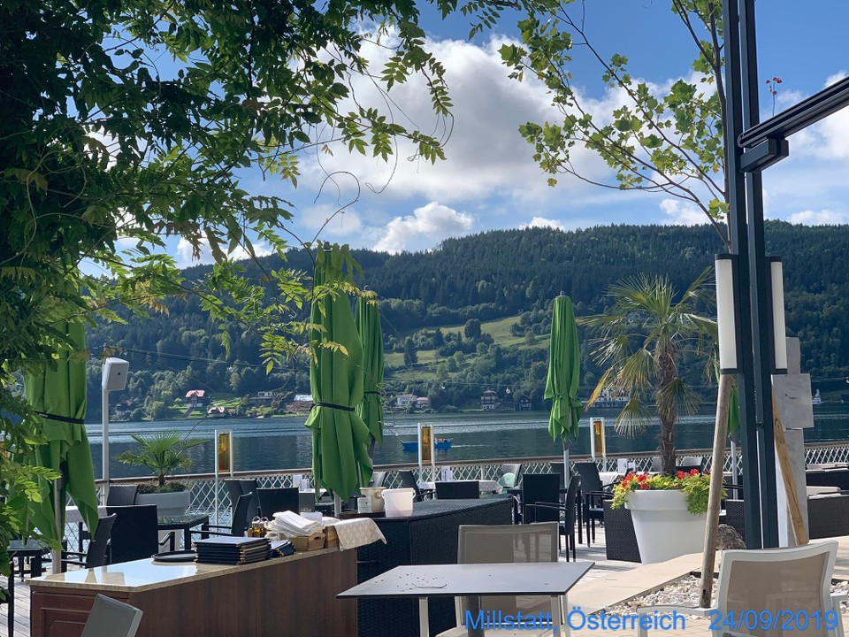 Österreich - Millstatt - Kleine Pause am See