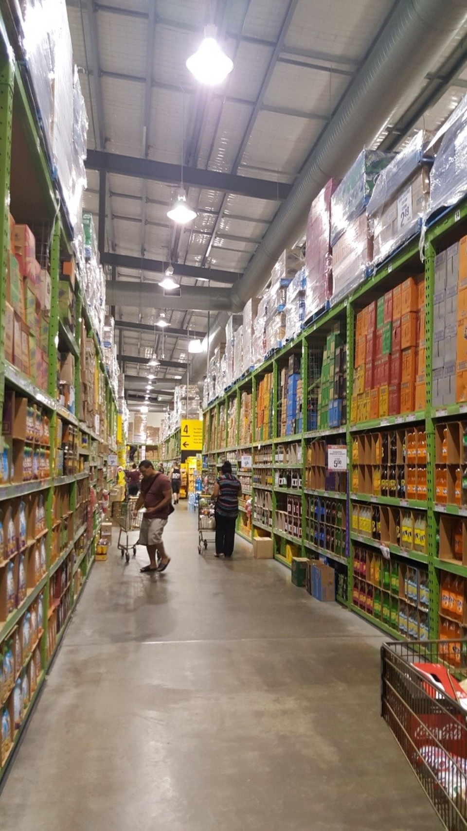 Neuseeland - Auckland - Der völlig überdimensionale Supermarkt Pack‘n‘safe.
