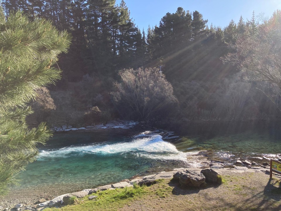 Neuseeland - Lake Hāwea - Hāwea River