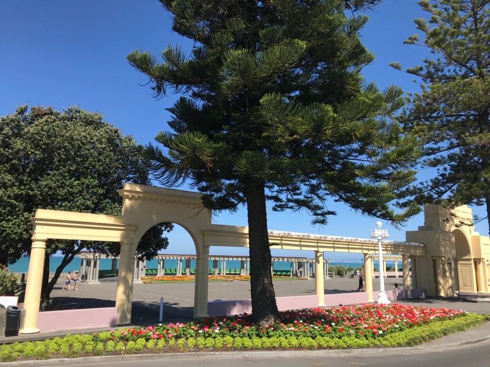 Neuseeland - Waimarama - Strandpromenade von Napier