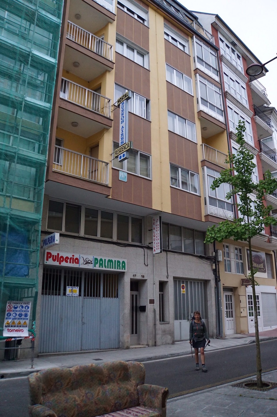 Spanien - Palas de Rei - Hostel in Lugo