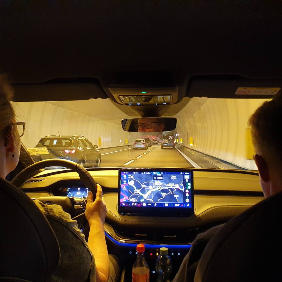 Italien - Meran - Der letzte Tunnel..