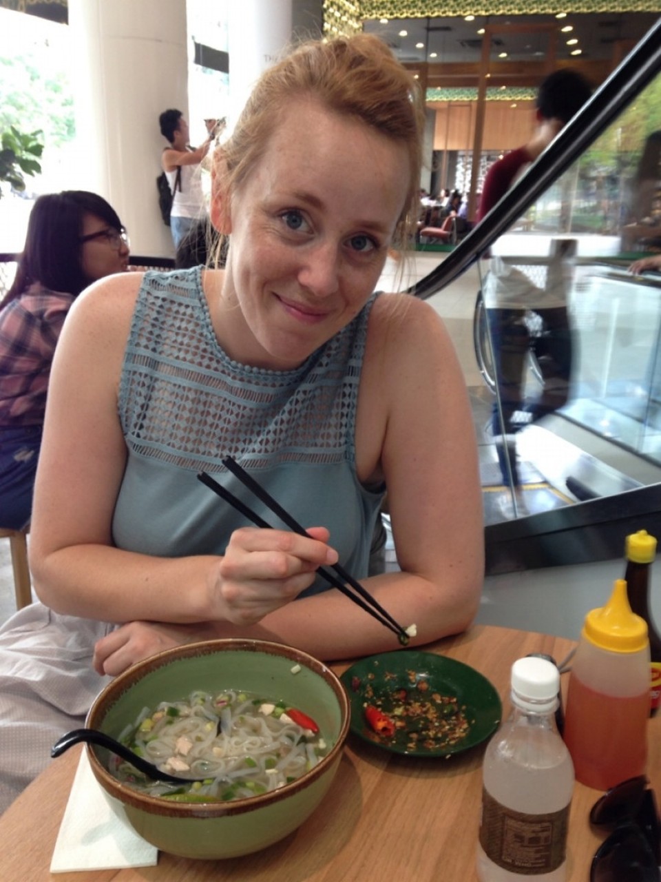 Singapore - Singapore - Lunch bij NamNam (Vietnamees)