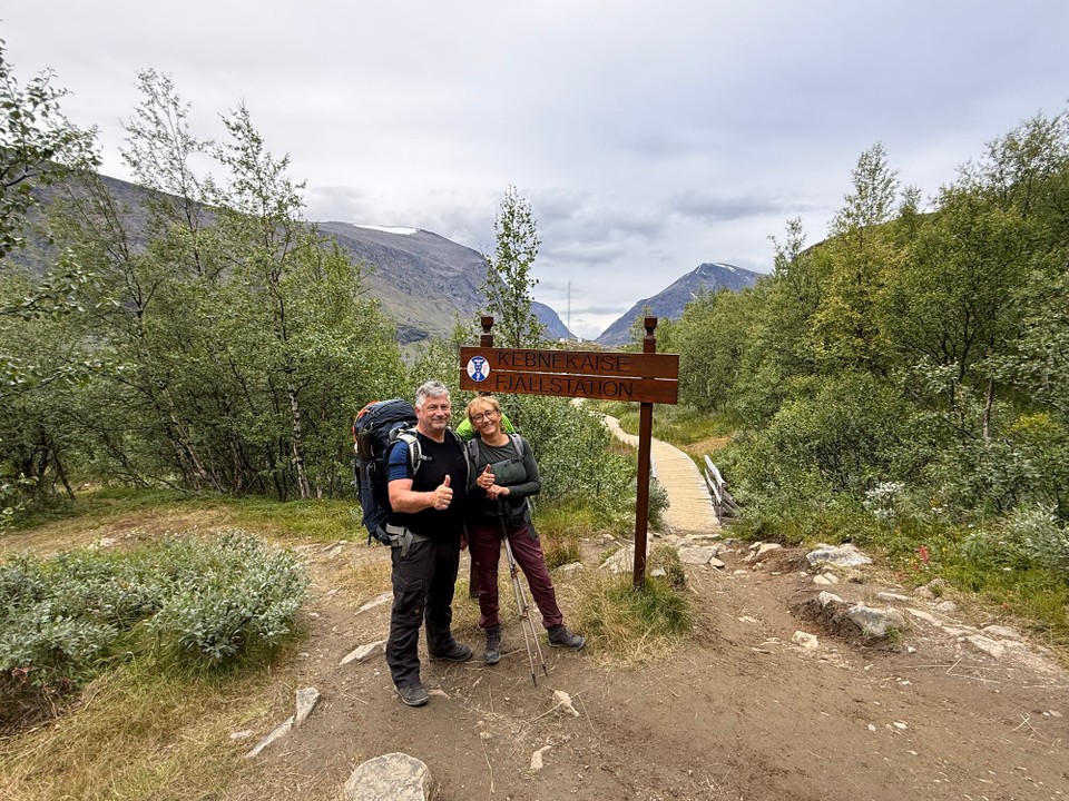 Schweden - Kiruna - Am Ziel für heute 
