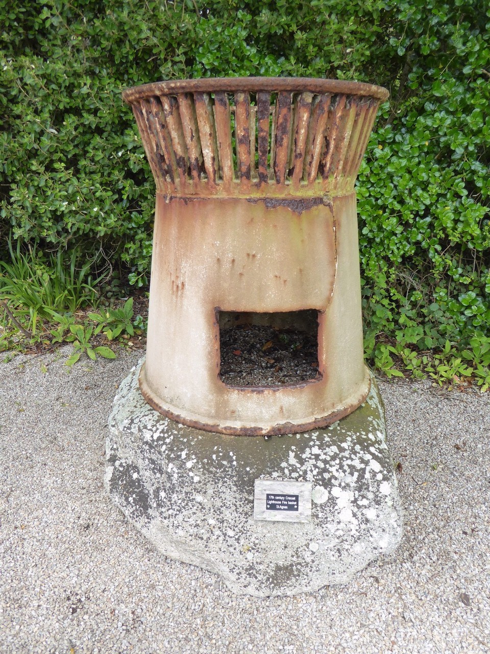 United Kingdom - Falmouth - The lantern was coal fired until 1790 when it was converted to oil.