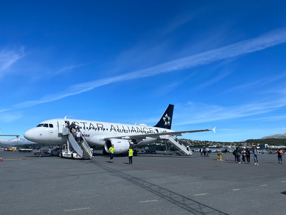 Norwegen - Tromsø - Bei sonnigem Wetter gelandet 😍☀️