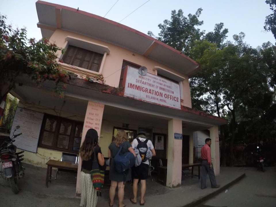 Nepal -  - Grenze: Welcome to Nepal ☺️