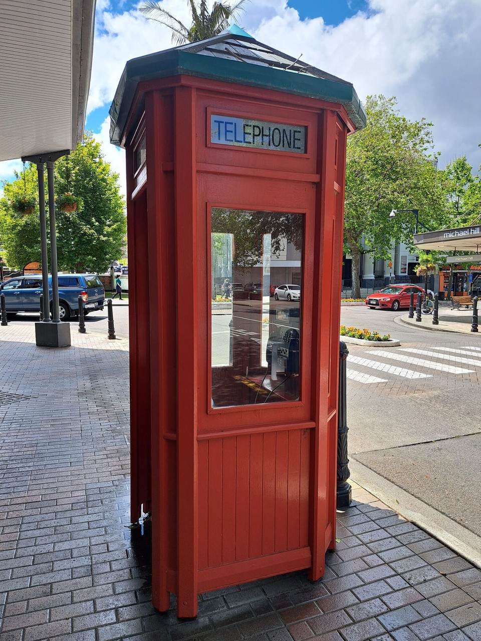 Neuseeland - Whanganui - Telefonhäuschen gibt es noch einige