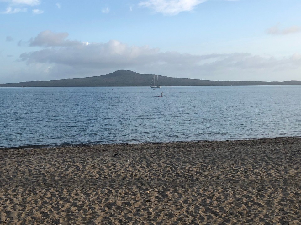 Neuseeland - Auckland - Eine letzte Joggingrunde am Meer
