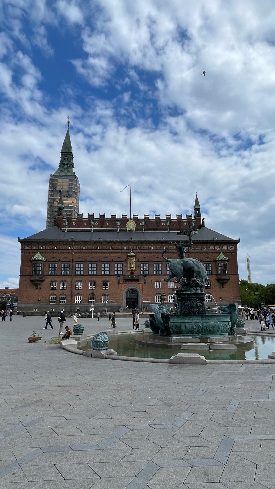 Dänemark - Kopenhagen - Rathausplatz 