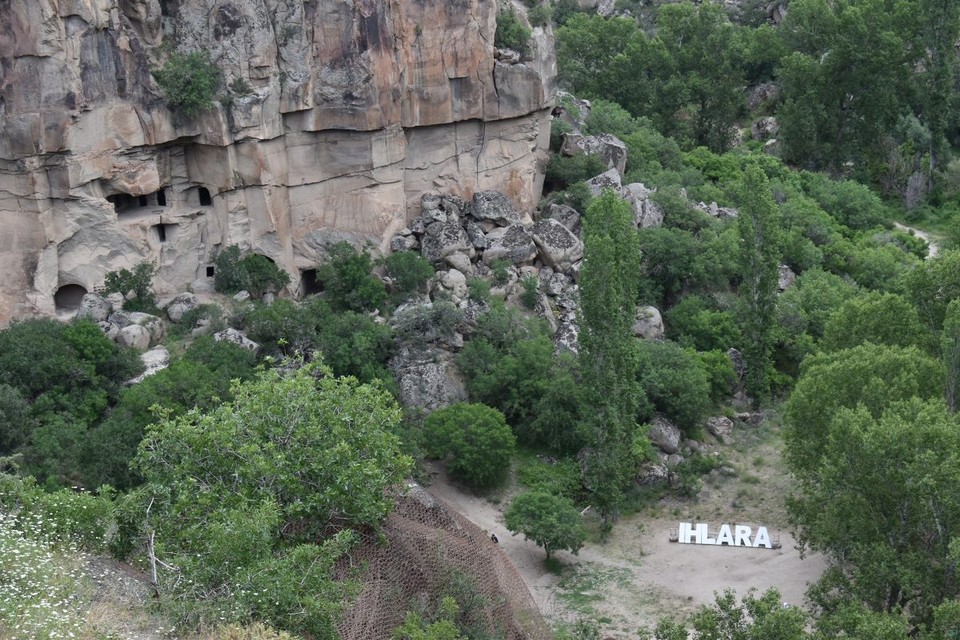 Türkei - Guzelyurt - Das Ihlara-Tal ist die größte und tiefste Schlucht in Kappadokien.