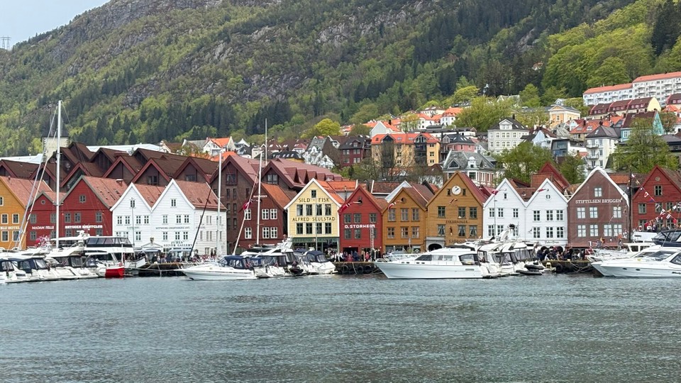Norwegen - Bergen - Alte Hansestadt Brygge 