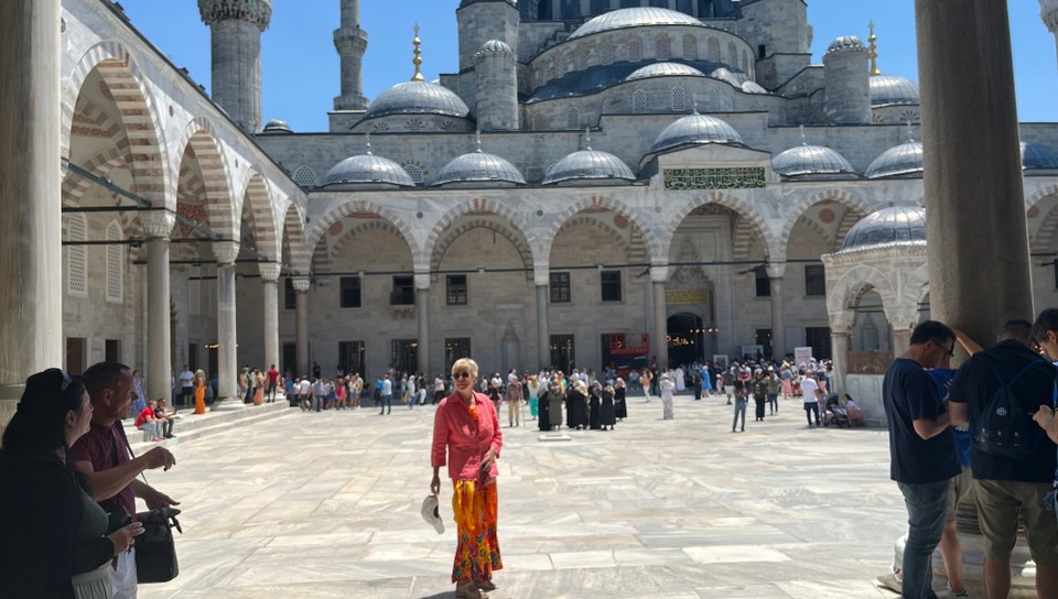 Türkei - Fatih - Blaue Moschee Vorhof
