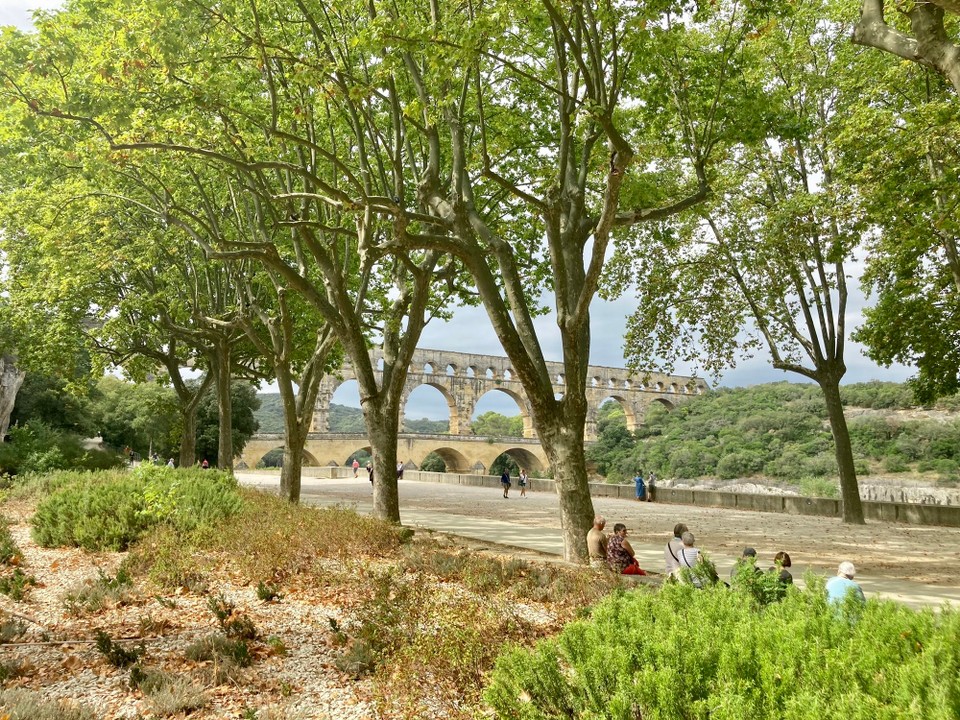 Frankreich - Vers-Pont-du-Gard - Römisches Aquädukt. Fast 2000 Jahre alt.