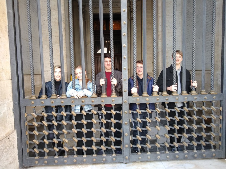 Italy - Rome - Detained by the church.  Why could that be?