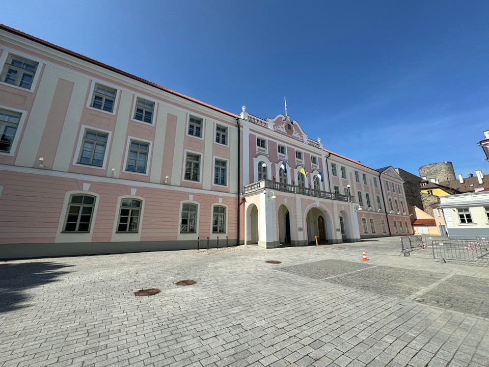 Estland - Tallinn - Schloss (heute Parlamentssitz)
