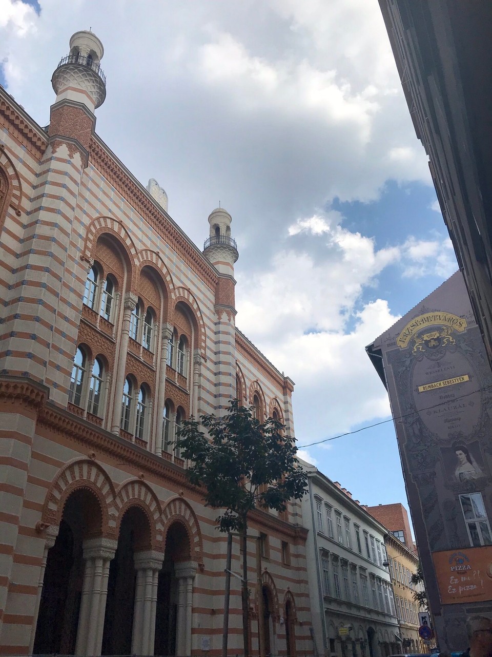 Ungarn - Budapest VII. kerület - Rumbach-Sebestyén-Straßen-Synagoge