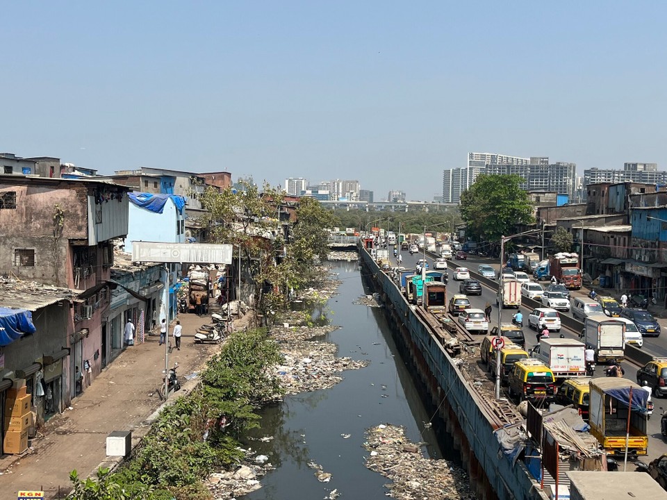 Indien - Mumbai - Im Slum