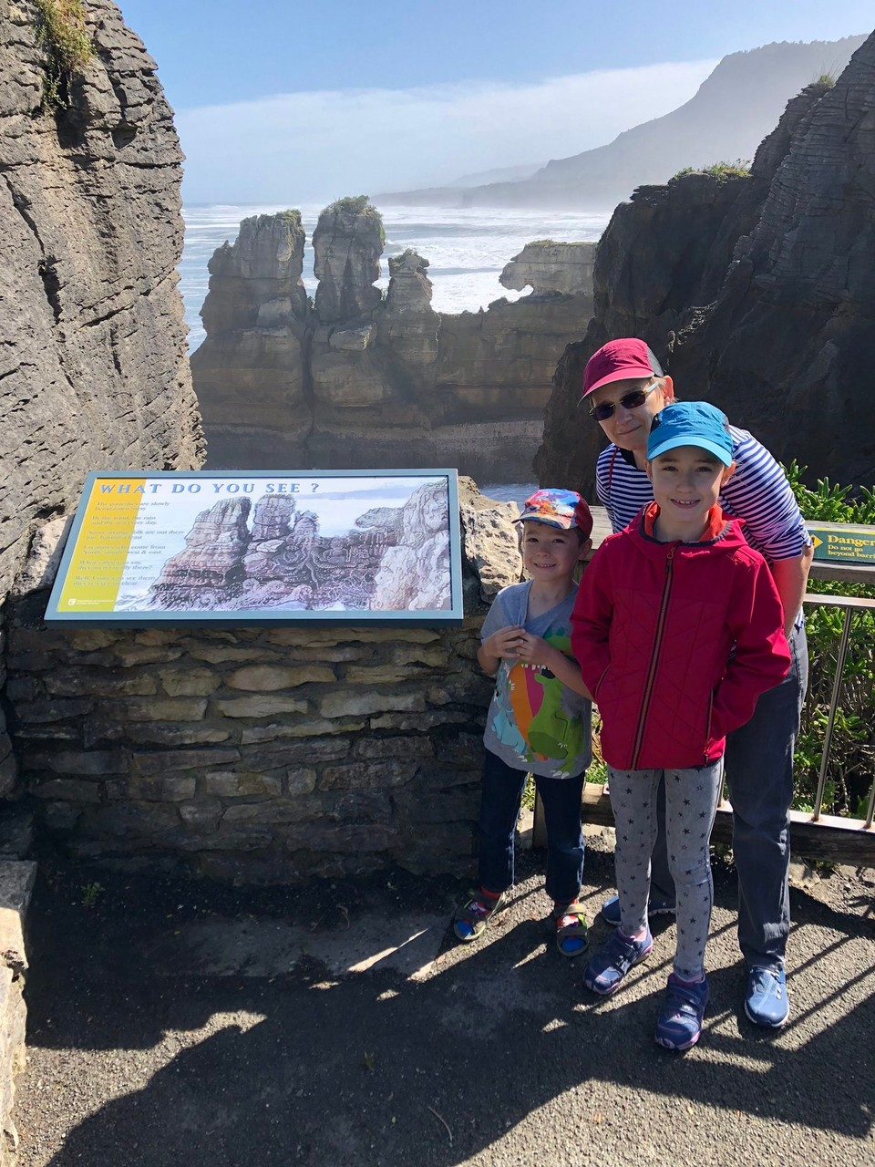 Neuseeland - Punakaiki - Heute waren wir bei den Pancake Rocks 