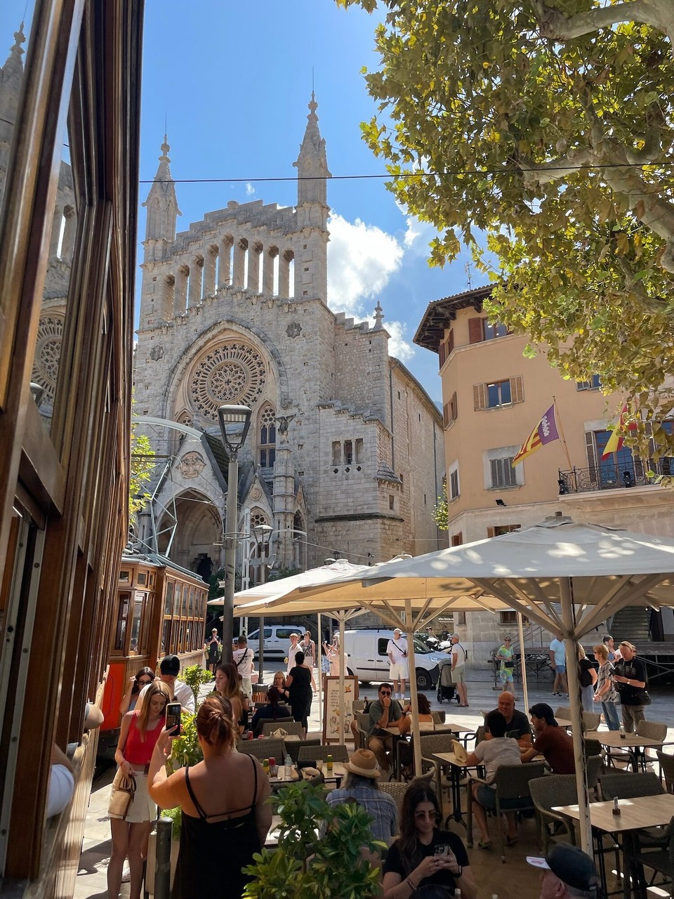 Spanien - Sóller - In Soller angekommen, haben wir die Kirche besichtigt