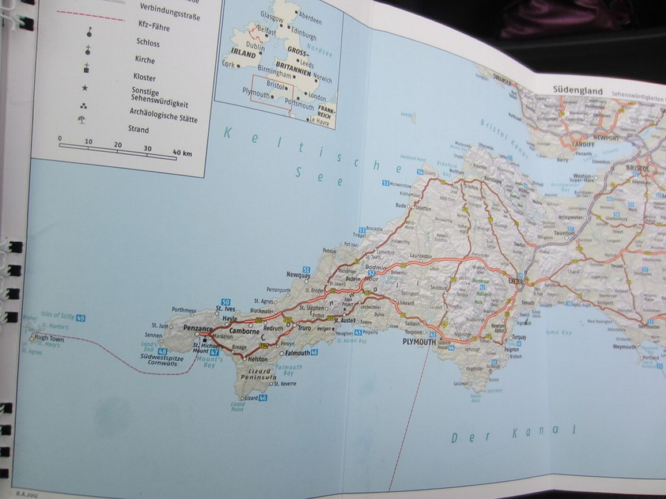 Vereinigtes Königreich - unbekannt - Die englische Grafschaft Cornwall