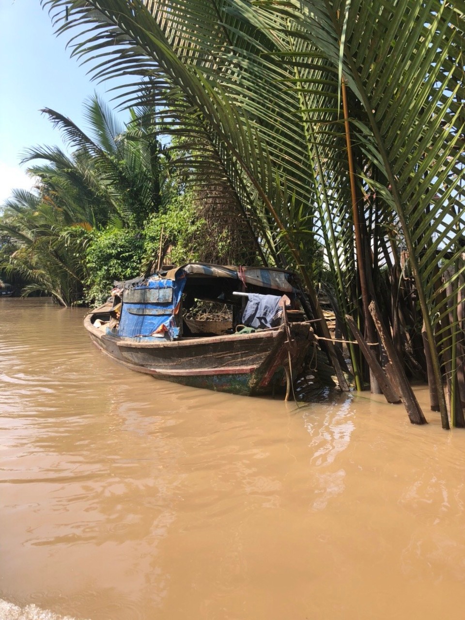Vietnam - Mỹ Tho - Angeblich soll es hier Krokodile geben... 