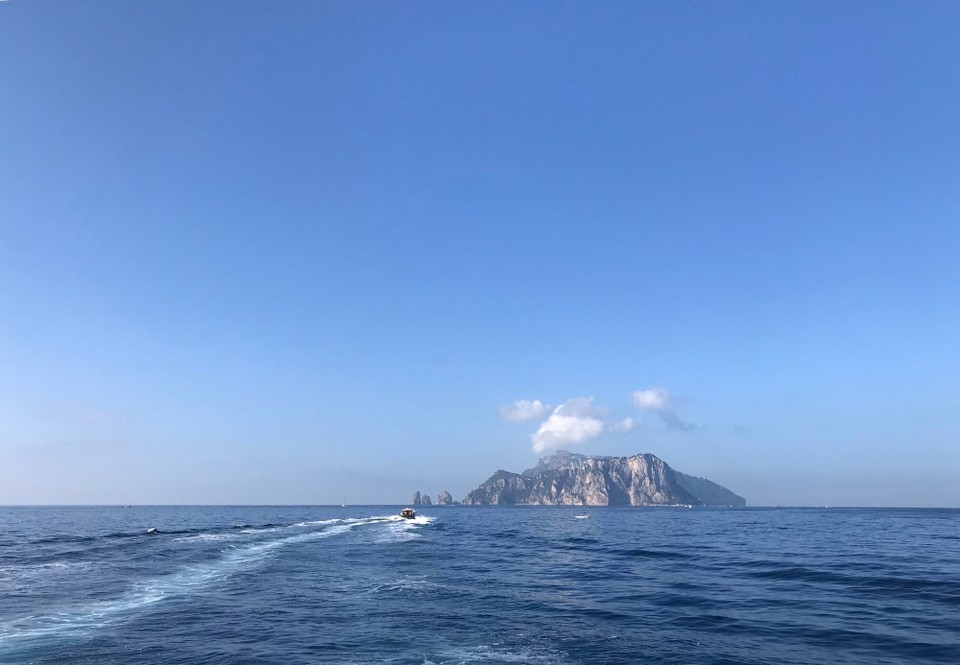 Italien - Capri - Capri in Sicht