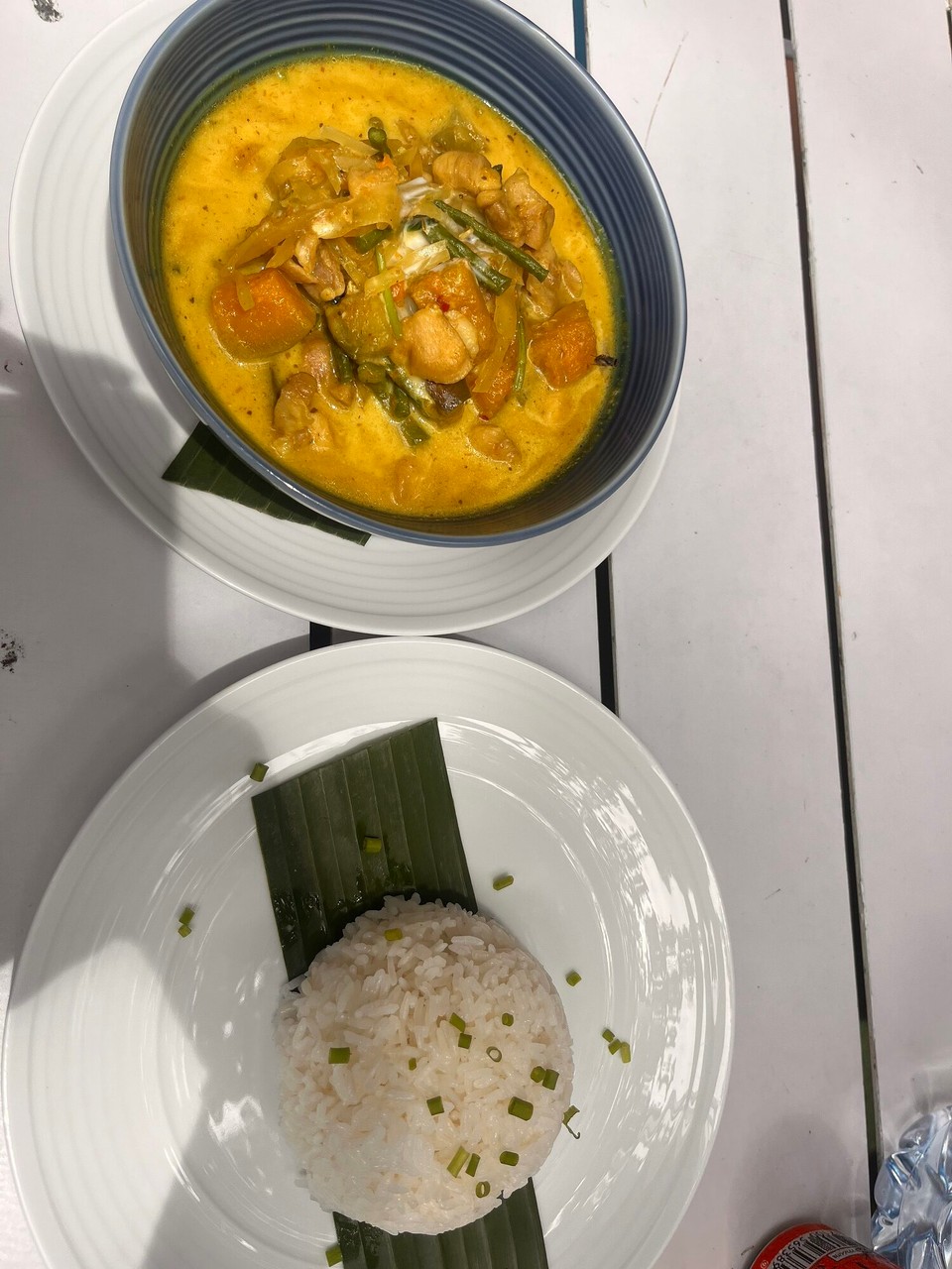Cambodia - Siem Reap - Back to the hostel and had a nap. Got a Cambodian curry from the hostel which was delicious and then signed up for a countryside sunset with the hostel. This is my fav hostel so far, everyone is so nice and Ive met so many lovely people here 