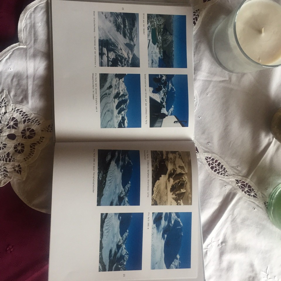 Schweiz - Pontresina/Engadin - M trippbook on Paper Tabelbook