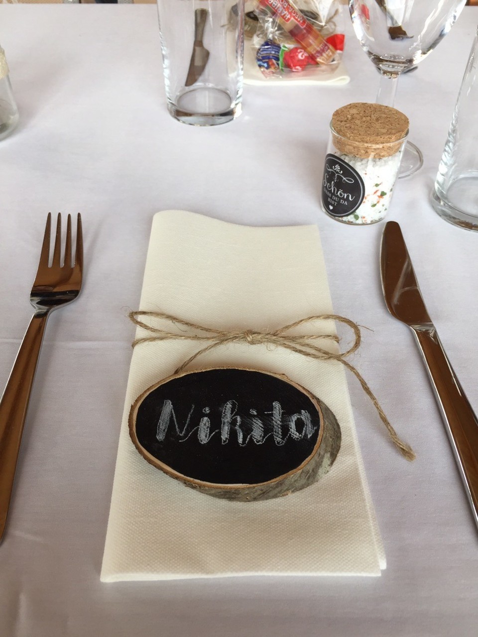 Schweiz - Krattigen - Erste Station war die Hochzeit von Irina, einer Freundin aus Frankfurt.