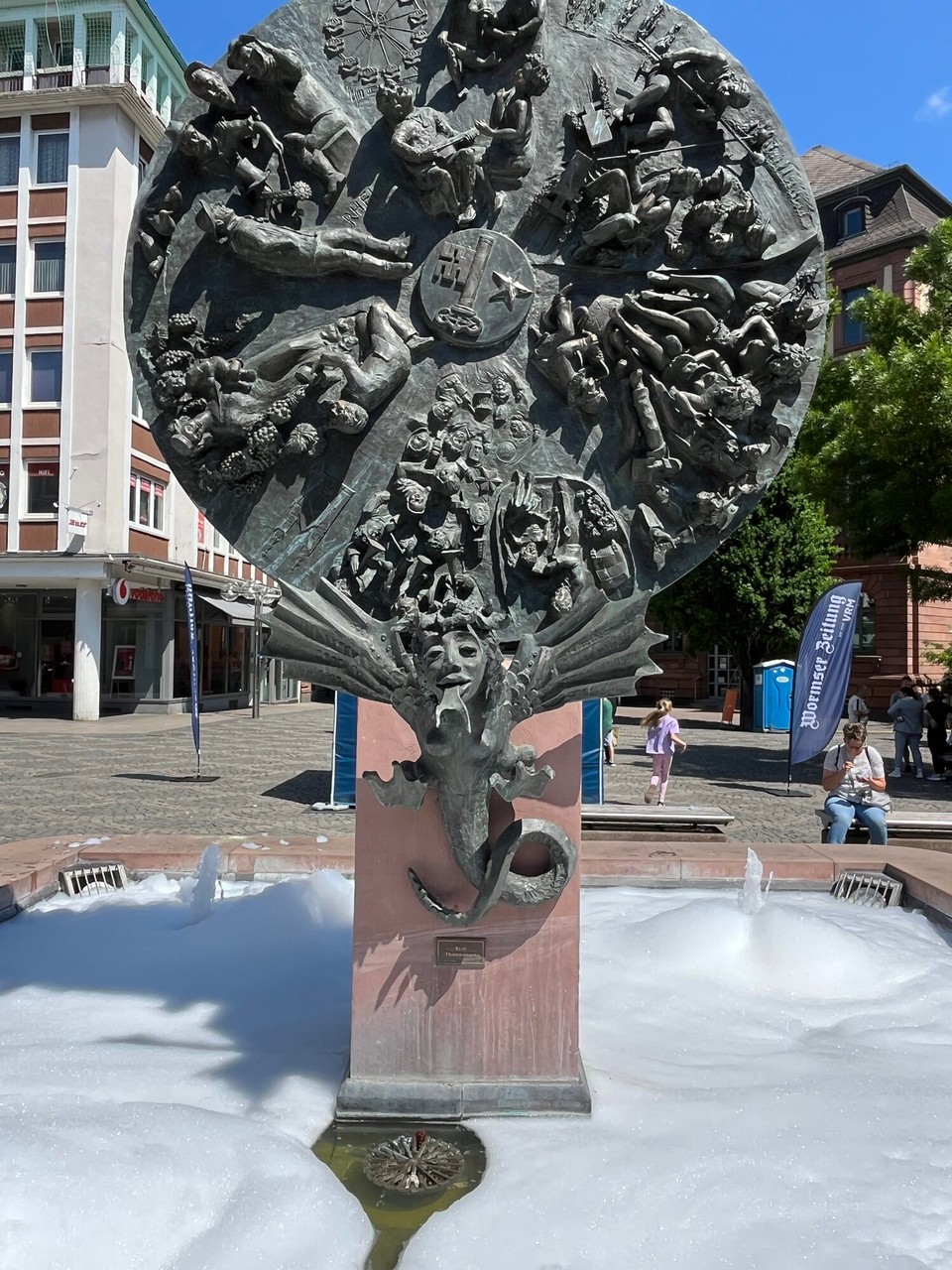 Deutschland - Worms - Schicksalsrad von 1086