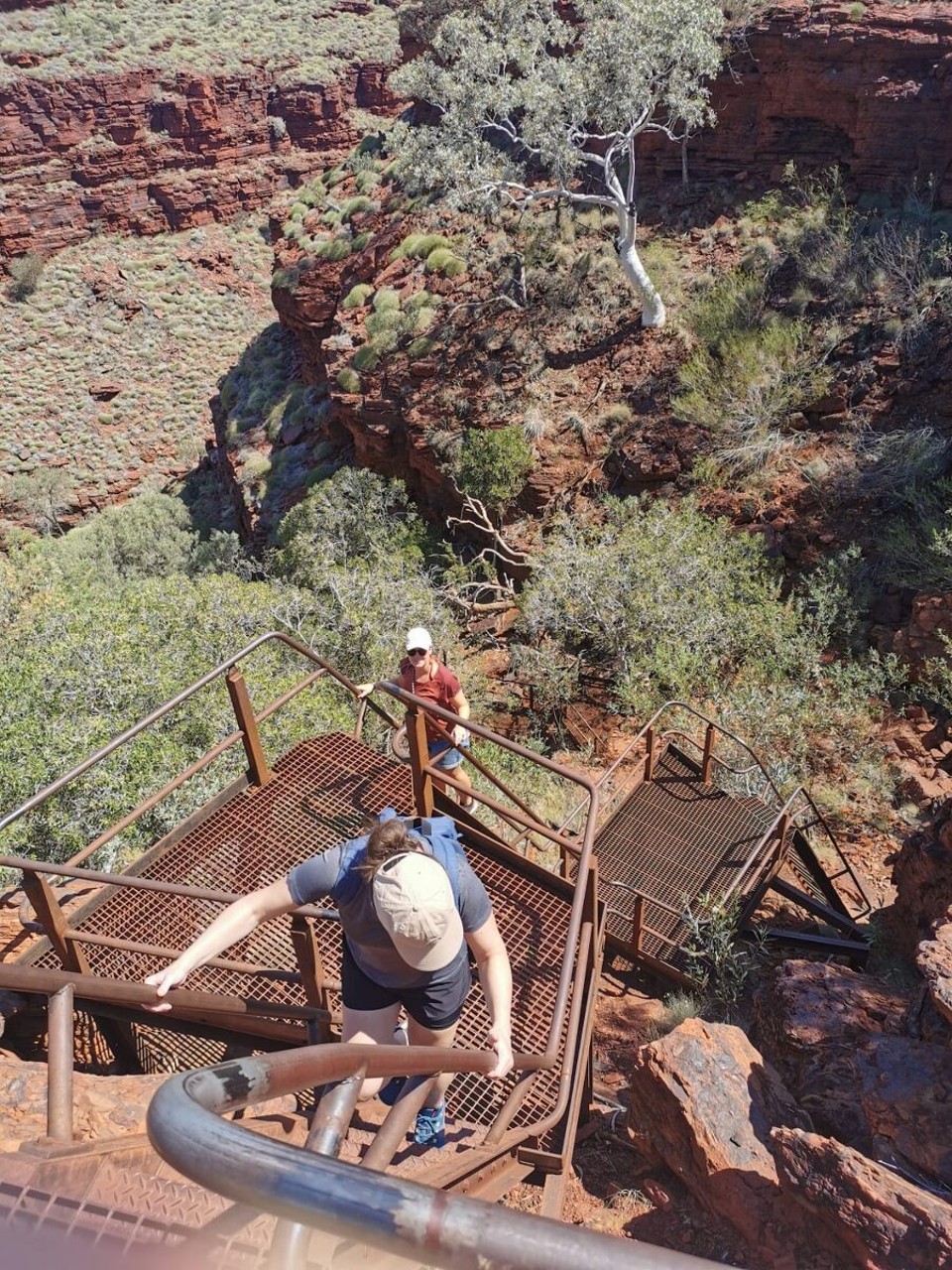 Australien - Karijini - Abaweg ind Hanock Schlucht