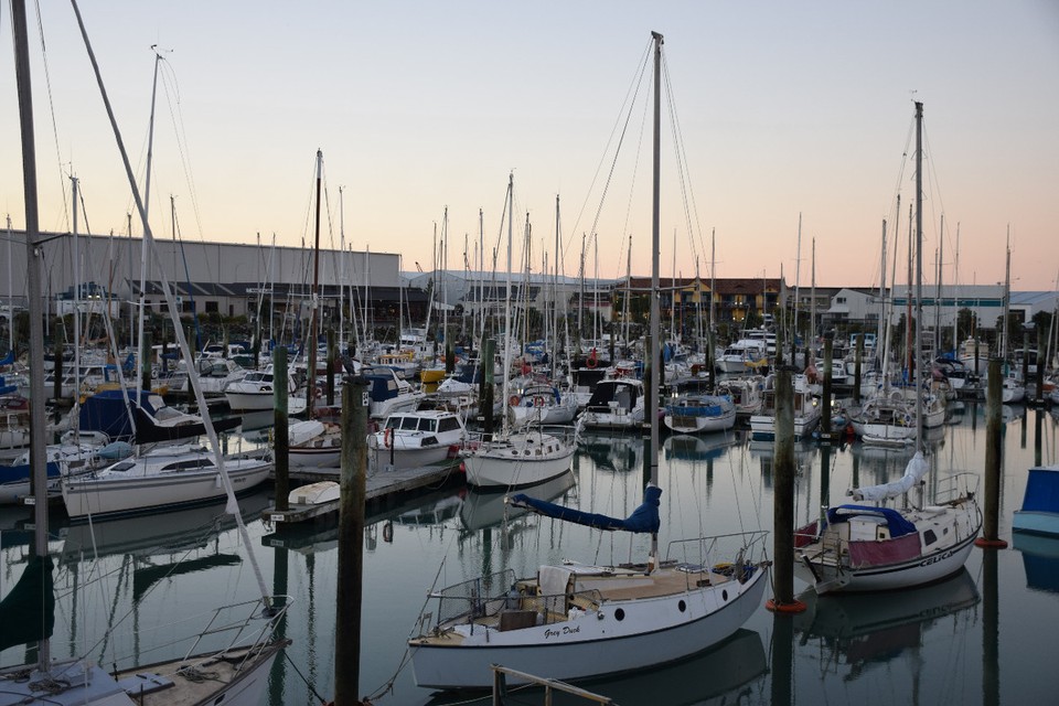 Neuseeland - Picton - Abendspaziergang zum Hafen in Nelson