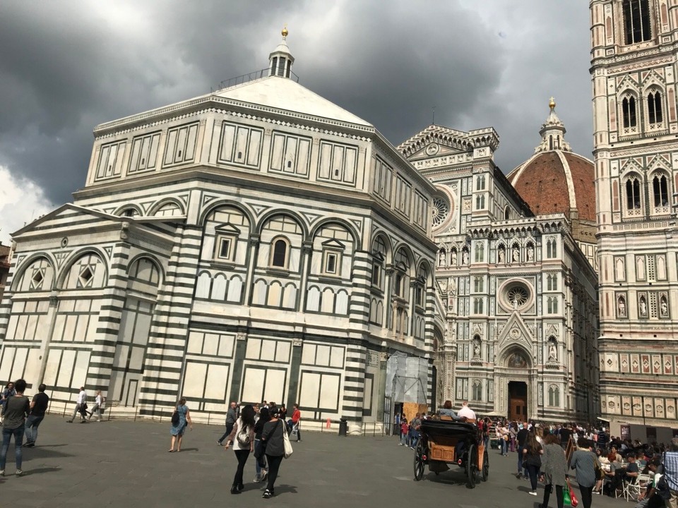 Italien - Florenz - …kaum zu glauben: Baubeginn 1296 und dann folgten Unterbrechungen