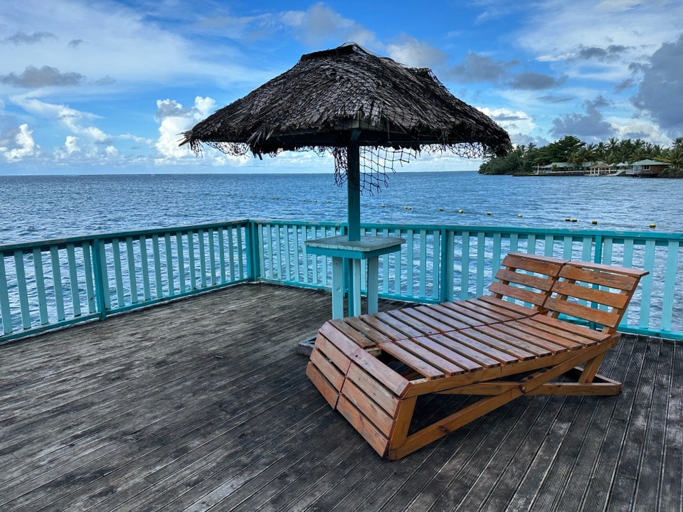 Samoa -  - Baden am Strand in Samoa